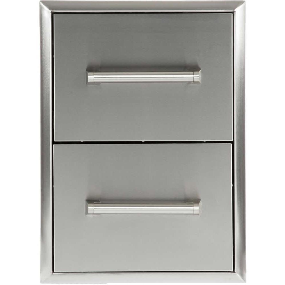 Coyote Outdoor Kitchen 2 Drawer Cabinet C2DC