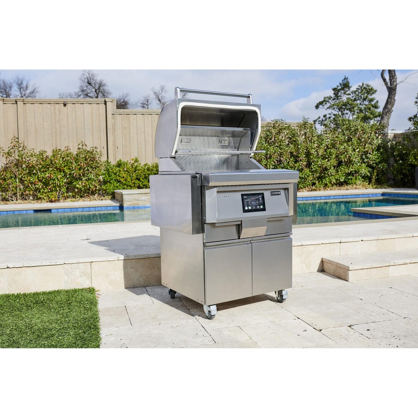 Coyote 28in Freestanding Pellet Grill C1P28-FS