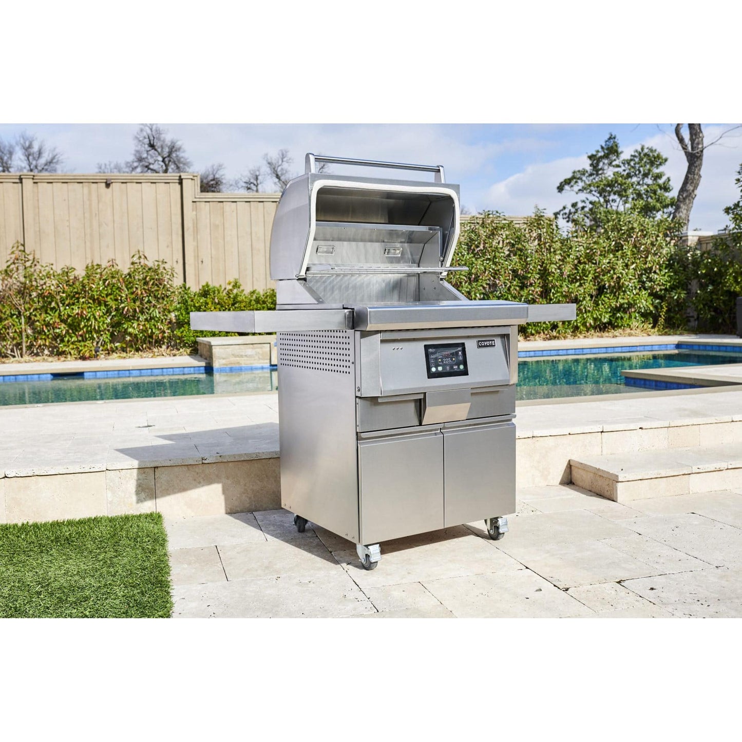 Coyote 28in Freestanding Pellet Grill C1P28-FS