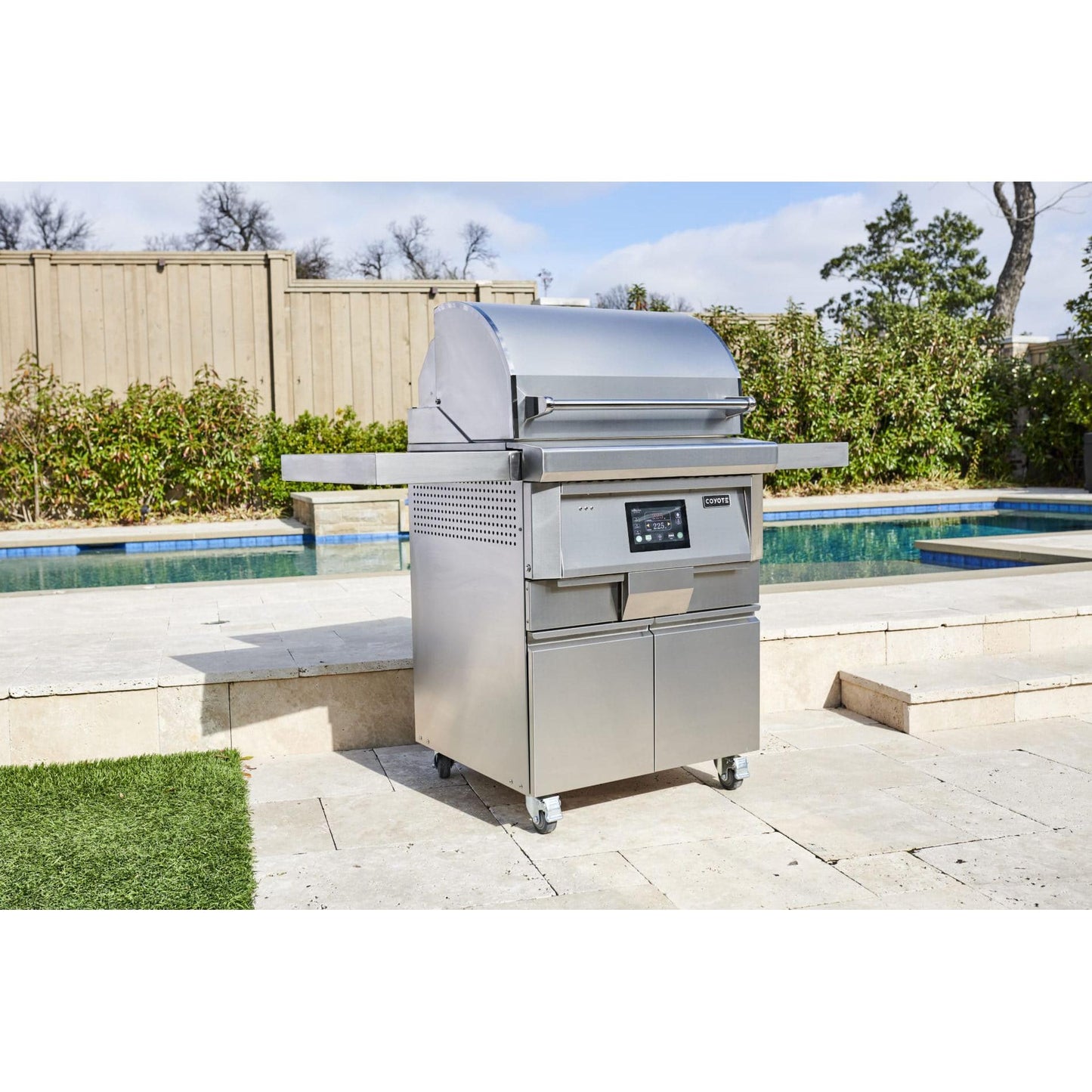 Coyote 28in Freestanding Pellet Grill C1P28-FS