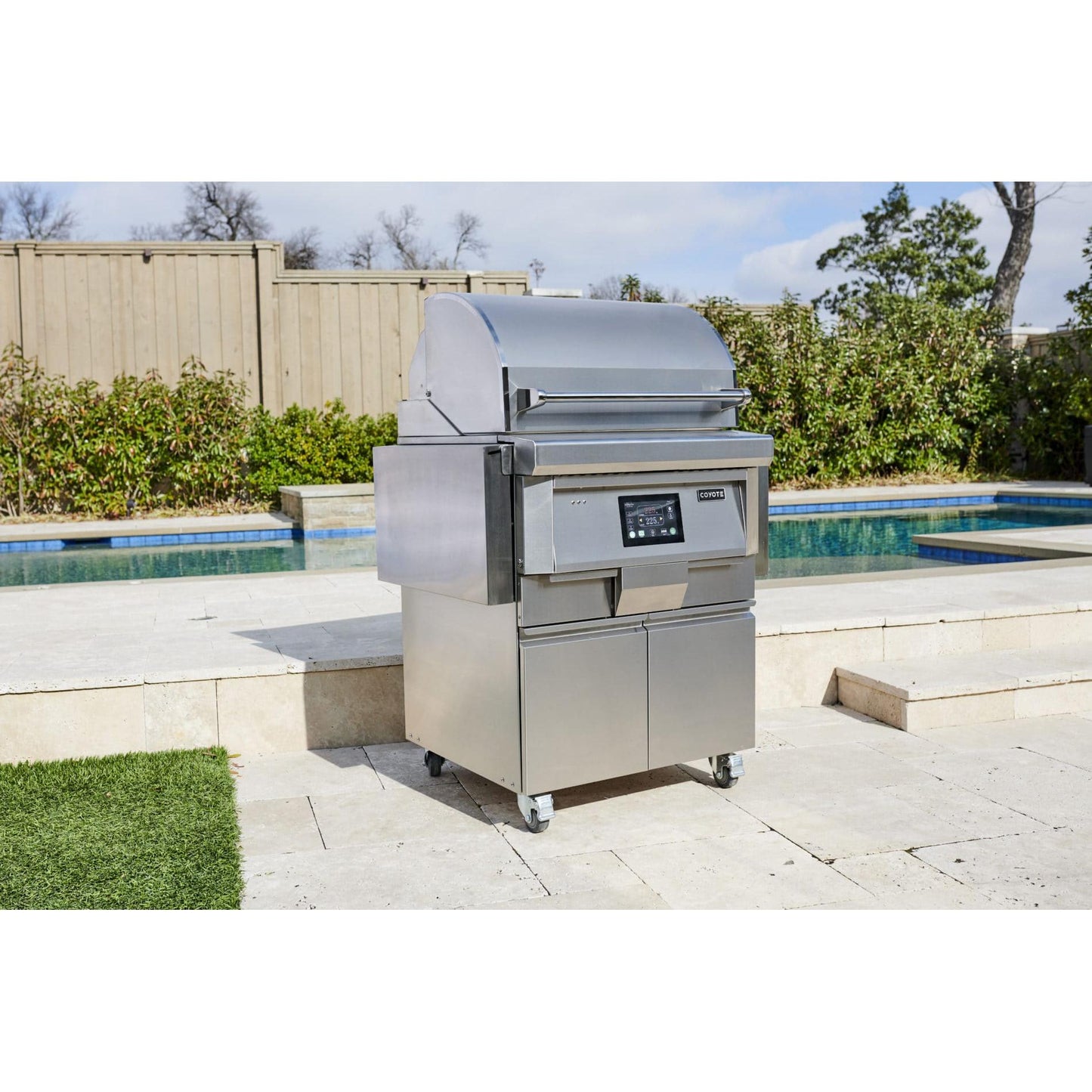 Coyote 28in Freestanding Pellet Grill C1P28-FS