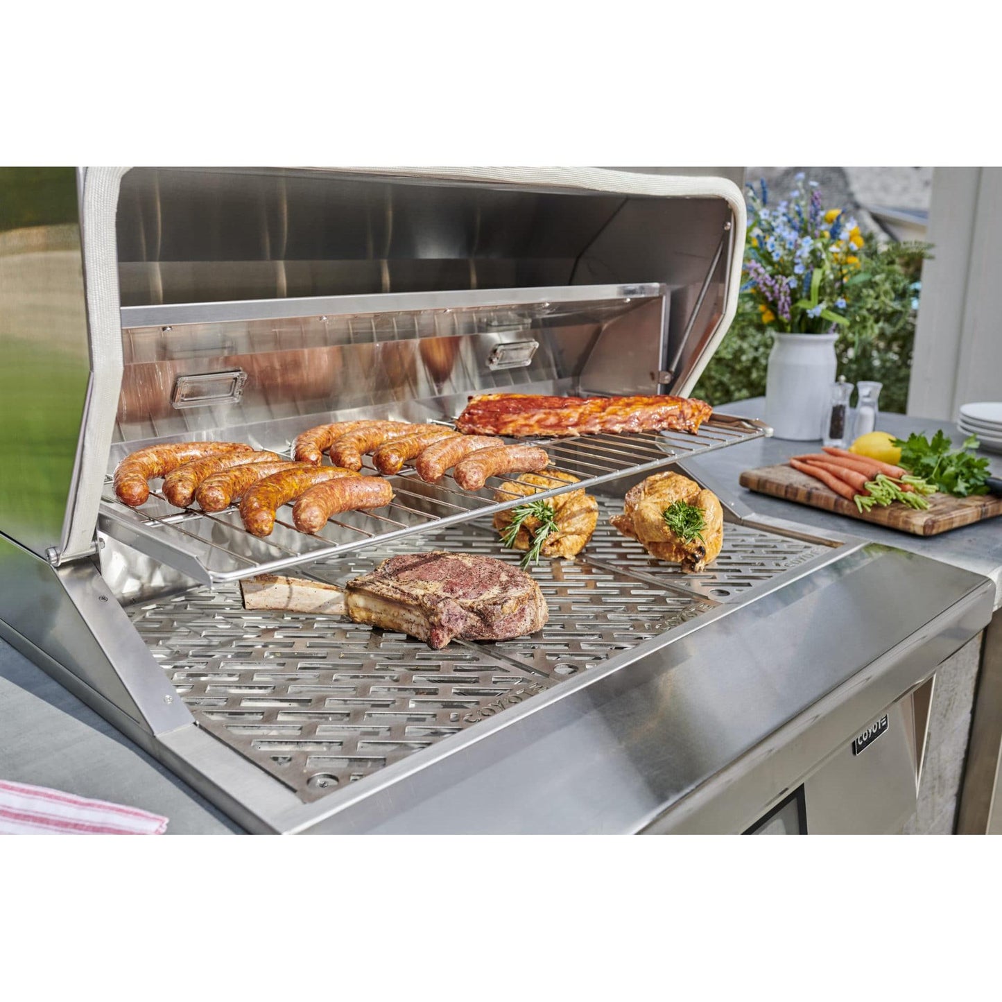 Coyote 36in Freestanding Pellet Grill C1P36-FS