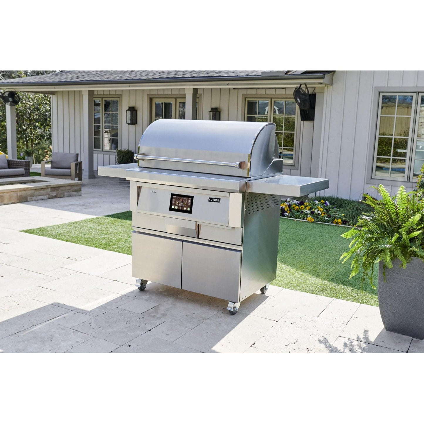 Coyote 36in Freestanding Pellet Grill C1P36-FS