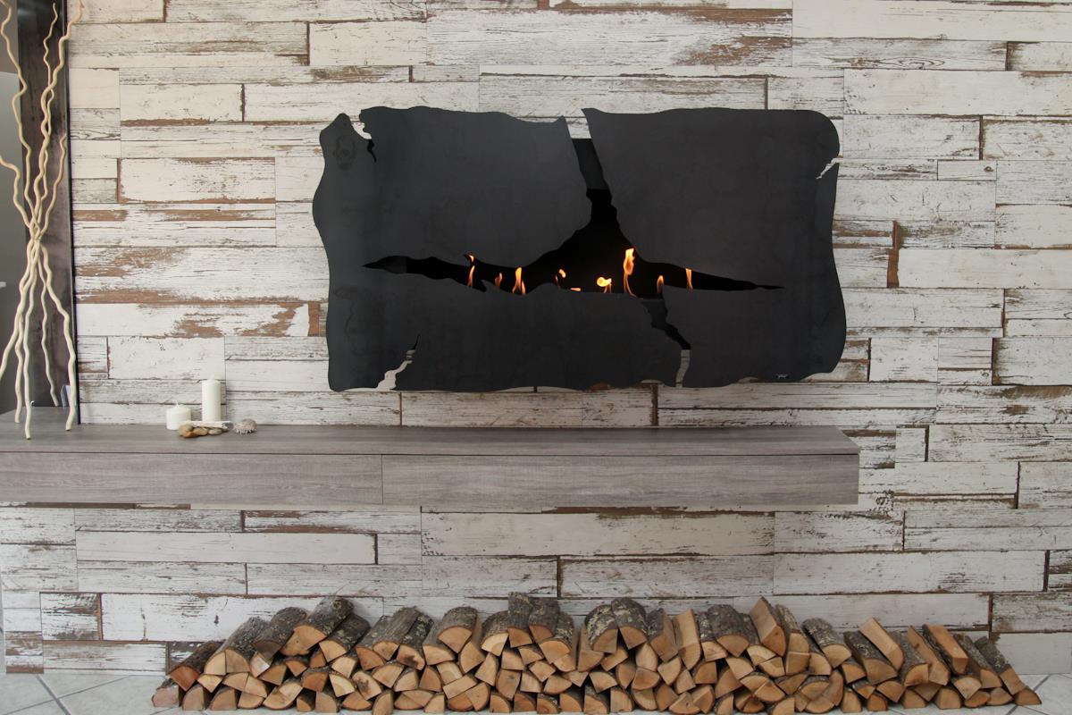 Apollo IV Wall Mounted Fireplace