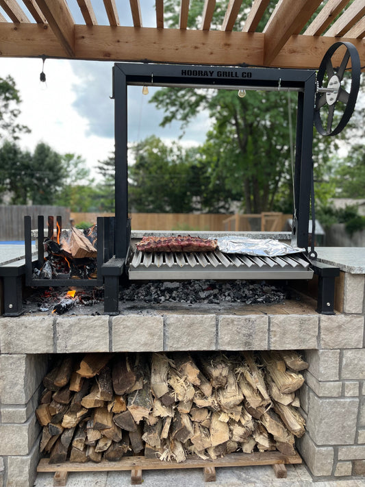 Argentine 30" Drop-In Santa Maria Live Fire Grill