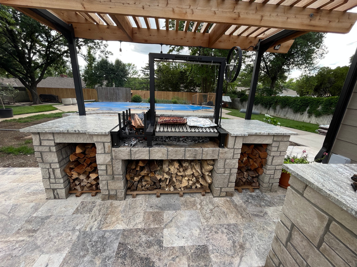 Argentine 30" Drop-In Santa Maria Live Fire Grill