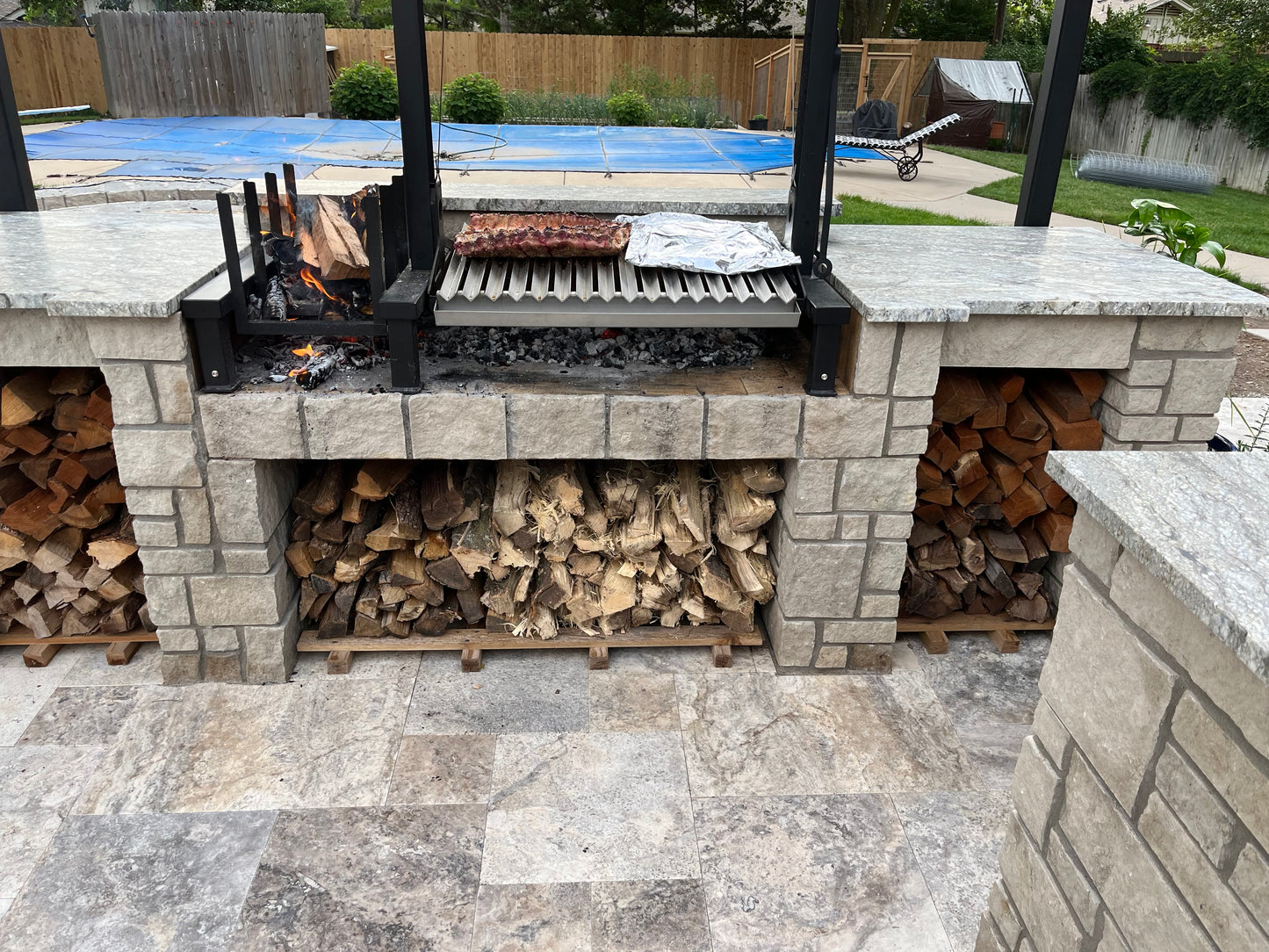 Argentine 30" Drop-In Santa Maria Live Fire Grill