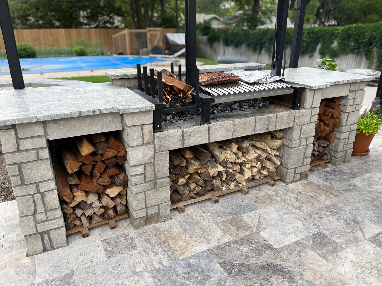 Argentine 30" Drop-In Santa Maria Live Fire Grill