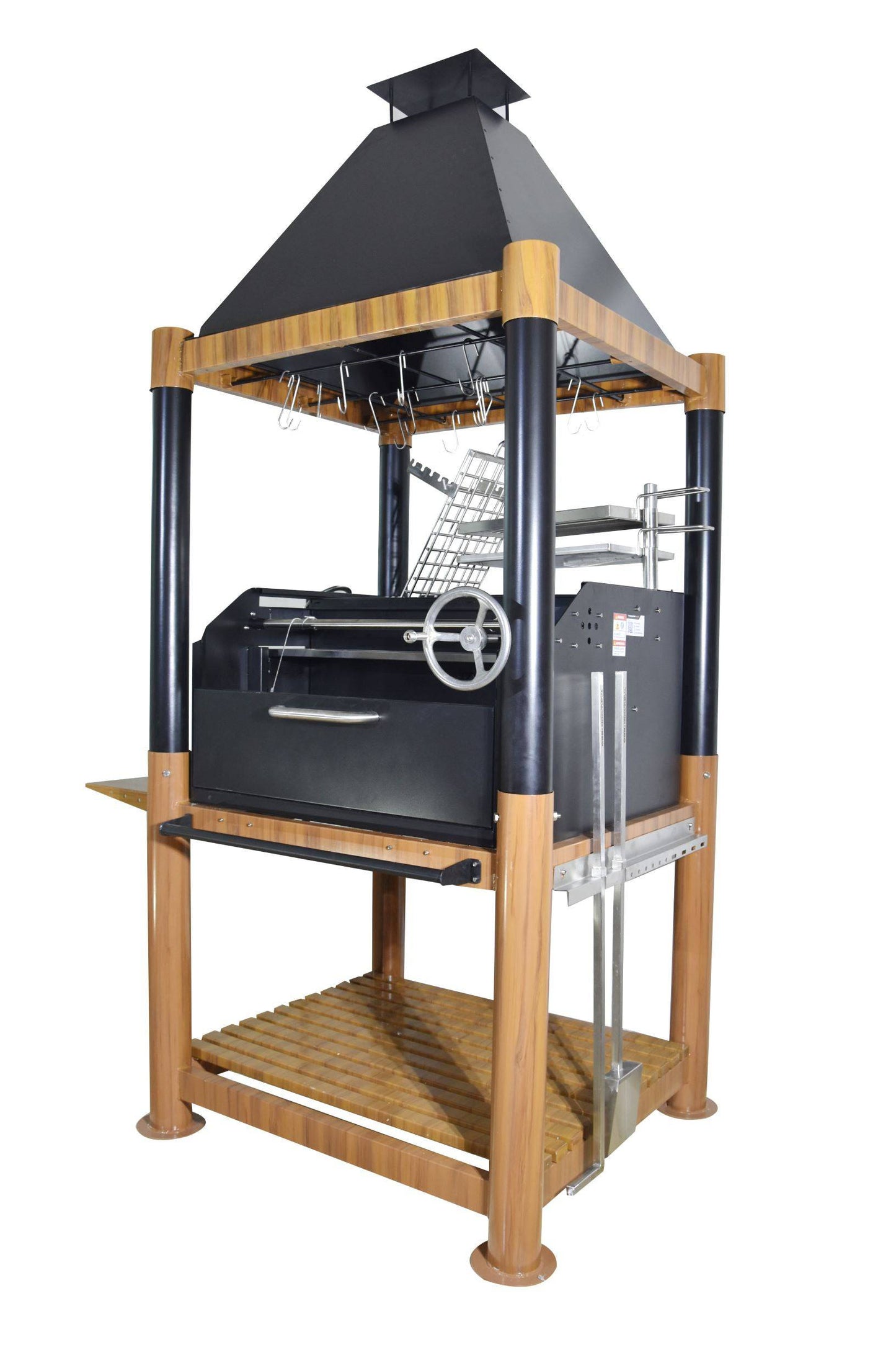 Tagwood BBQ Argentine Santa Maria Style Wood Fire & Charcoal Gaucho Grill | BBQ02SI--