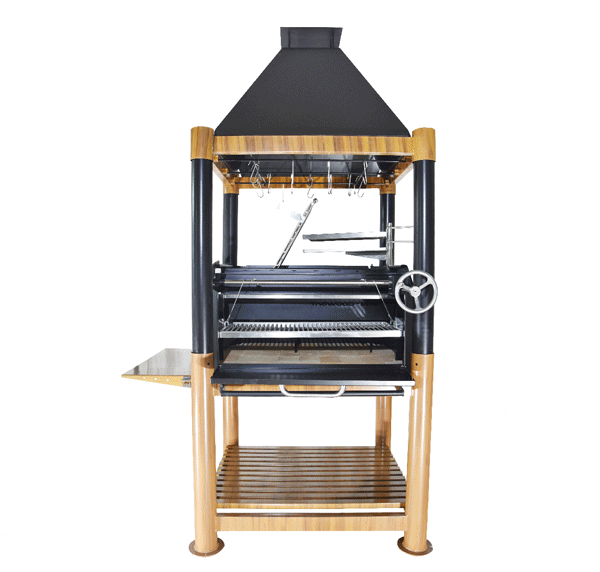 Tagwood BBQ Argentine Santa Maria Style Wood Fire & Charcoal Gaucho Grill | BBQ02SI--