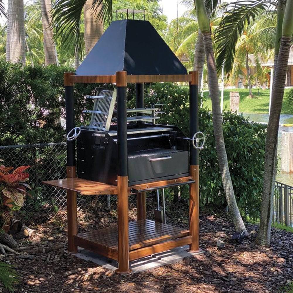 Tagwood BBQ Argentine Santa Maria Style Wood Fire & Charcoal Gaucho Grill | BBQ02SI--