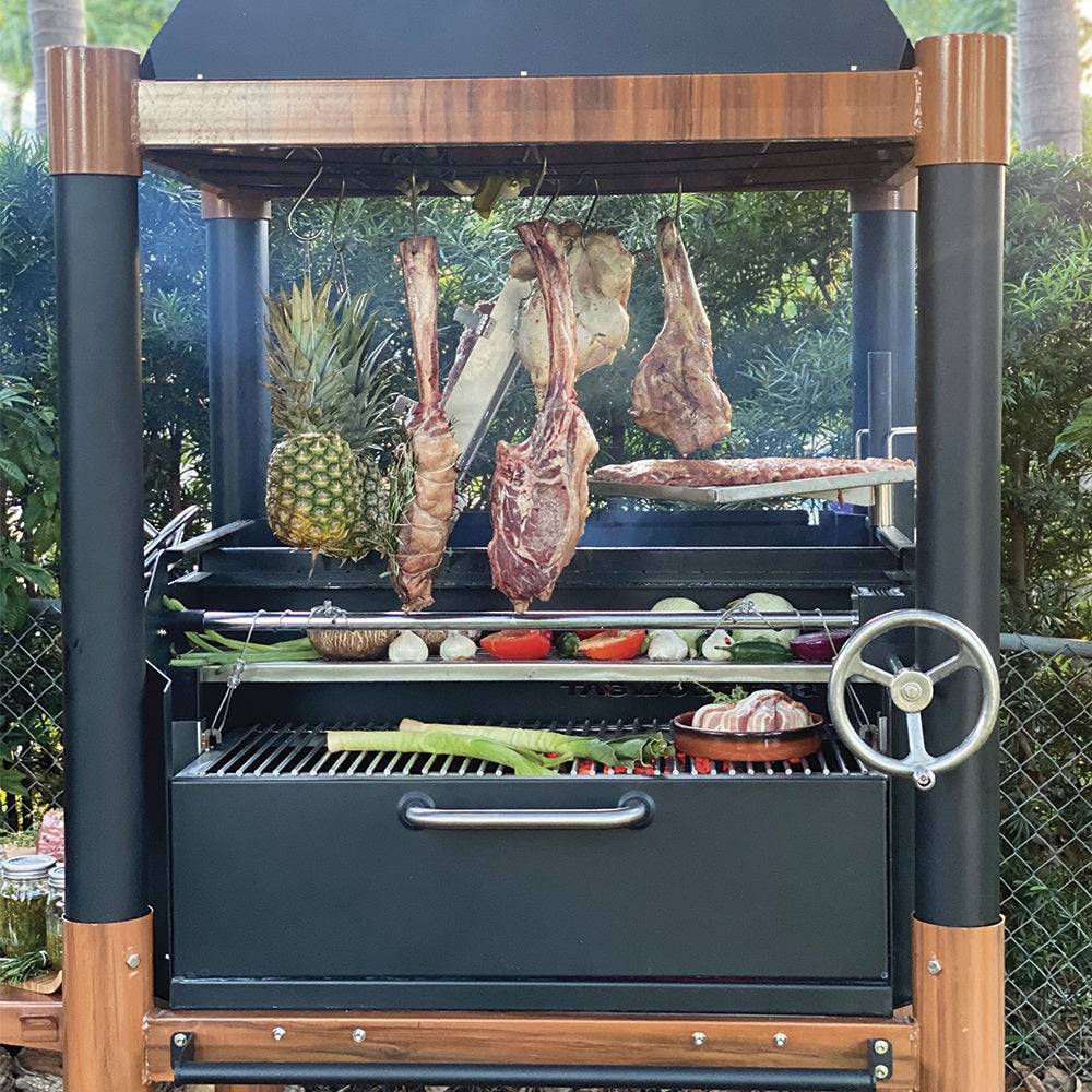 Tagwood BBQ Argentine Santa Maria Style Wood Fire & Charcoal Gaucho Grill | BBQ02SI--