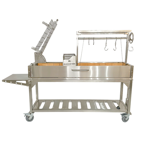 Tagwood BBQ Argentine Santa Maria Wood Fire & Charcoal Gaucho Grill | BBQ06SS --