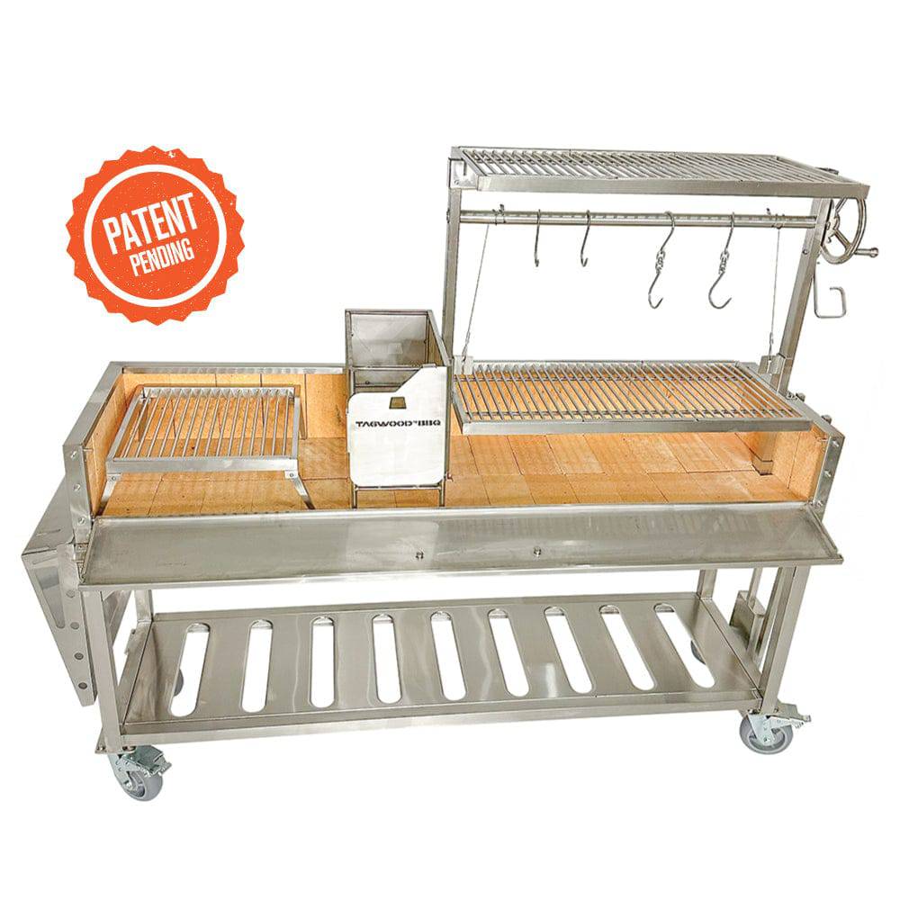 Tagwood BBQ Argentine Santa Maria Wood Fire & Charcoal Gaucho Grill | BBQ06SS --