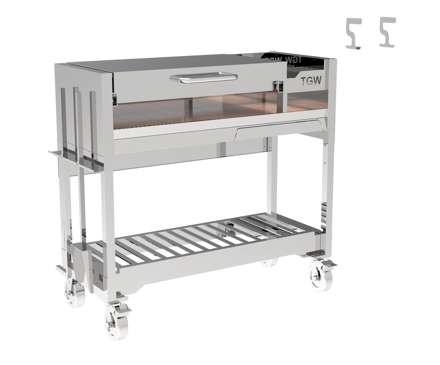 Tagwood BBQ Argentine Wood Fire & Charcoal Gaucho Grill | BBQ18SS-- PRE-ORDER