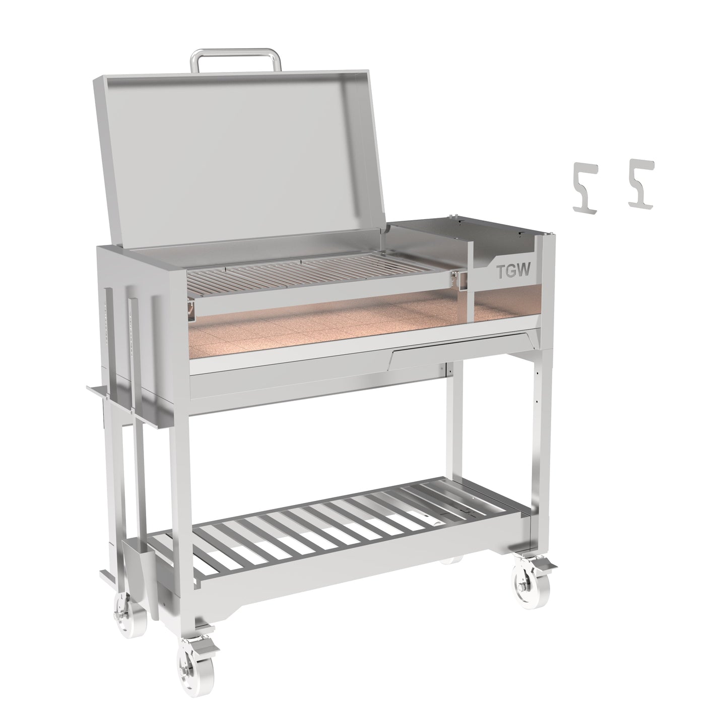 Tagwood BBQ Argentine Wood Fire & Charcoal Gaucho Grill | BBQ18SS-- PRE-ORDER