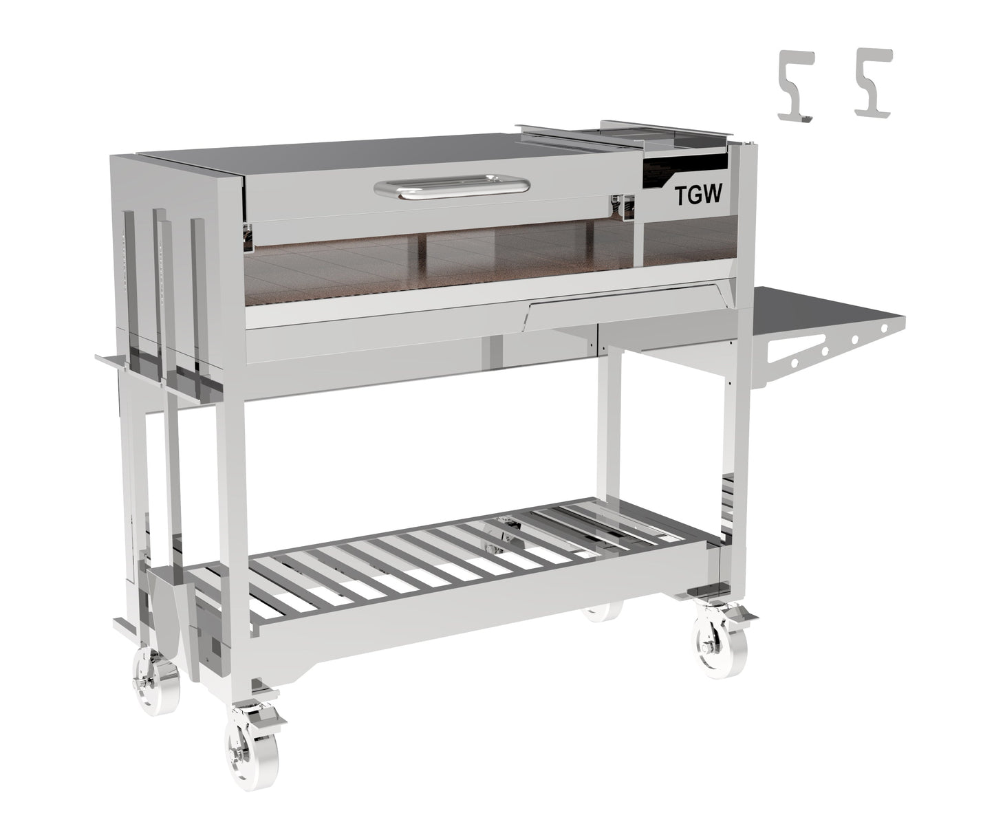 Tagwood BBQ Argentine Wood Fire & Charcoal Gaucho Grill | BBQ18SS-- PRE-ORDER