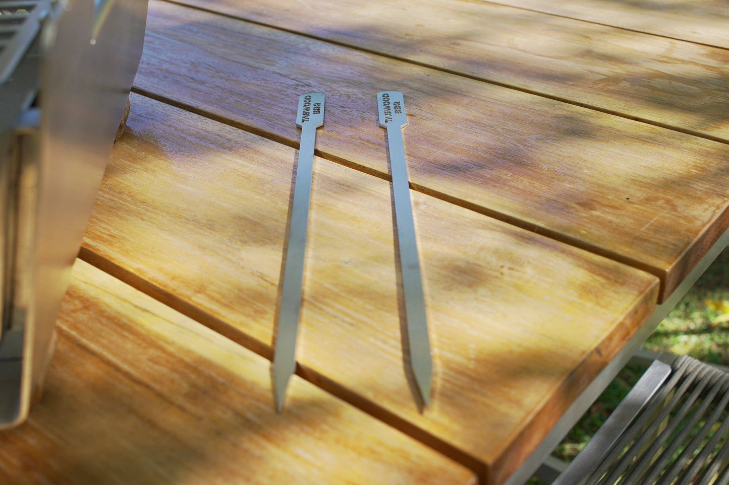 Tagwood BBQ Set of 2 Stainless steel skewers | BBQ89--