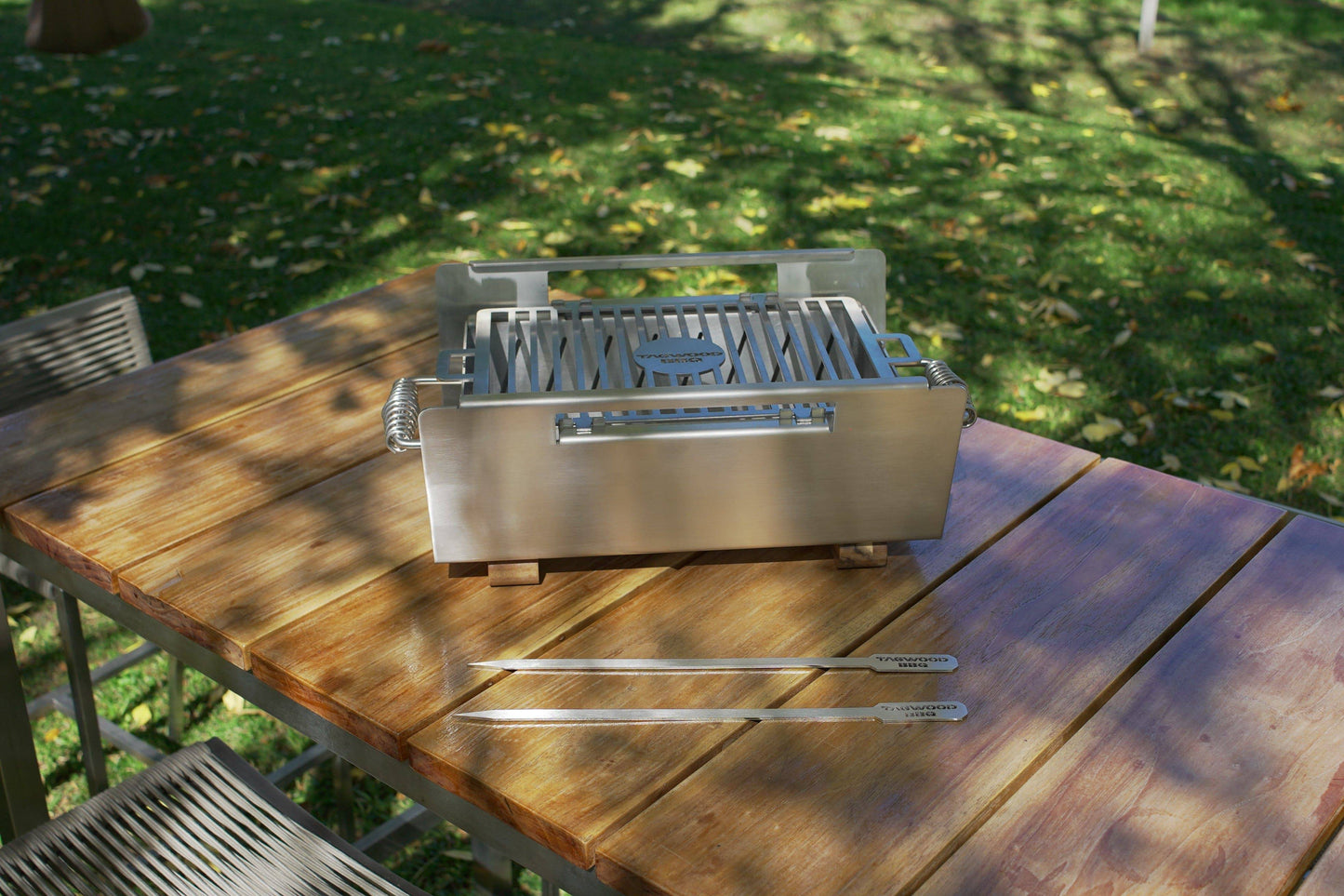 Tagwood BBQ Set of 2 Stainless steel skewers | BBQ89--