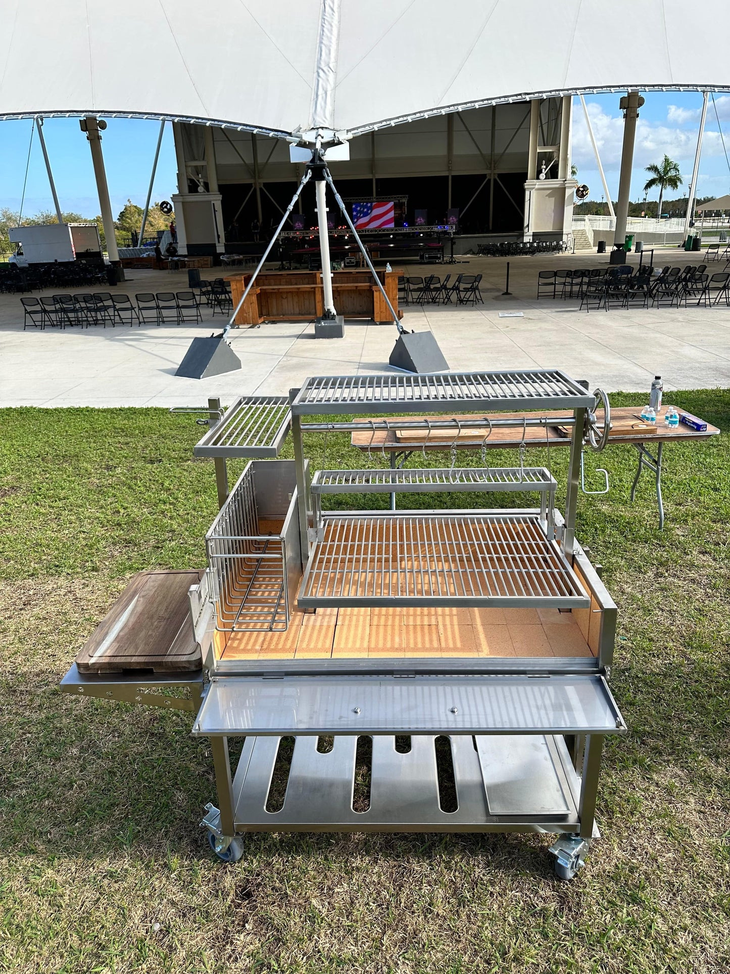 Tagwood BBQ Round Warming roof Grill for BBQ03SS/BBQ05SS | BBQ92SS--