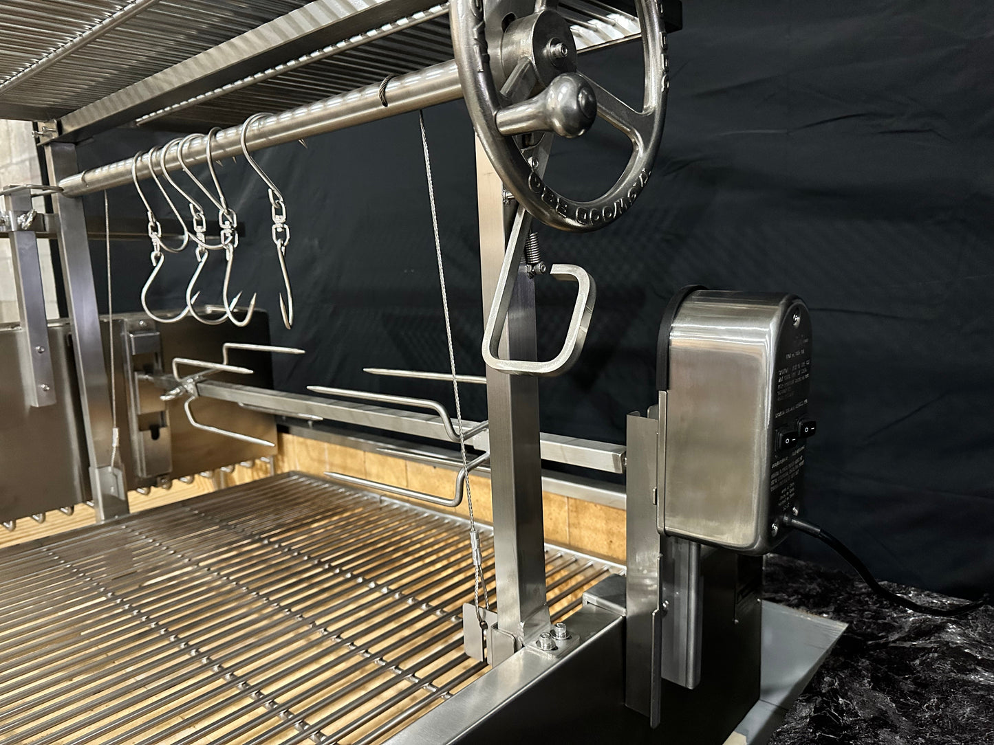 Tagwood BBQ Stainless Steel Rotisserie Kit | BBQ50SS PRO--