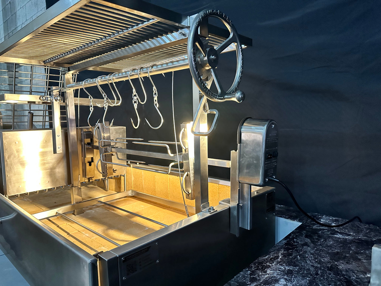 Tagwood BBQ Stainless Steel Rotisserie Kit | BBQ50SS PRO--