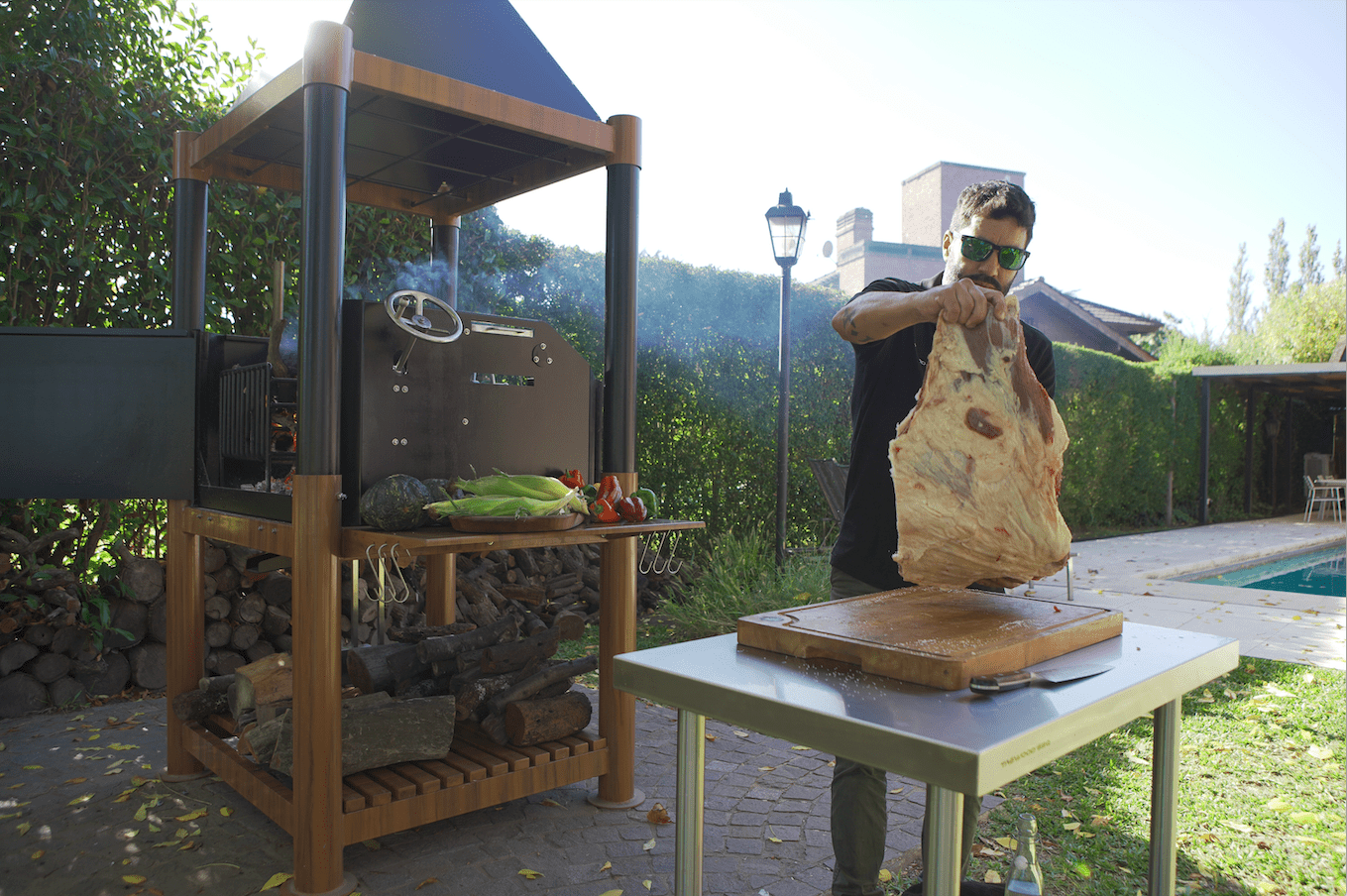 Tagwood BBQ Working table | Stainless steel | BBQ10SS--