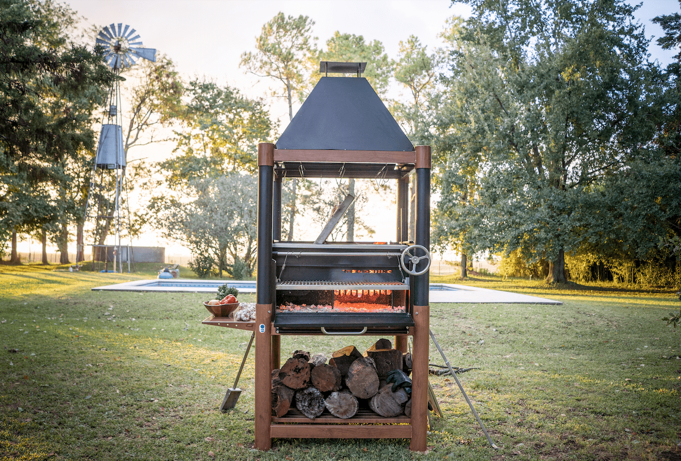 Tagwood BBQ Argentine Santa Maria Style Wood Fire & Charcoal Gaucho Grill | BBQ02SI--