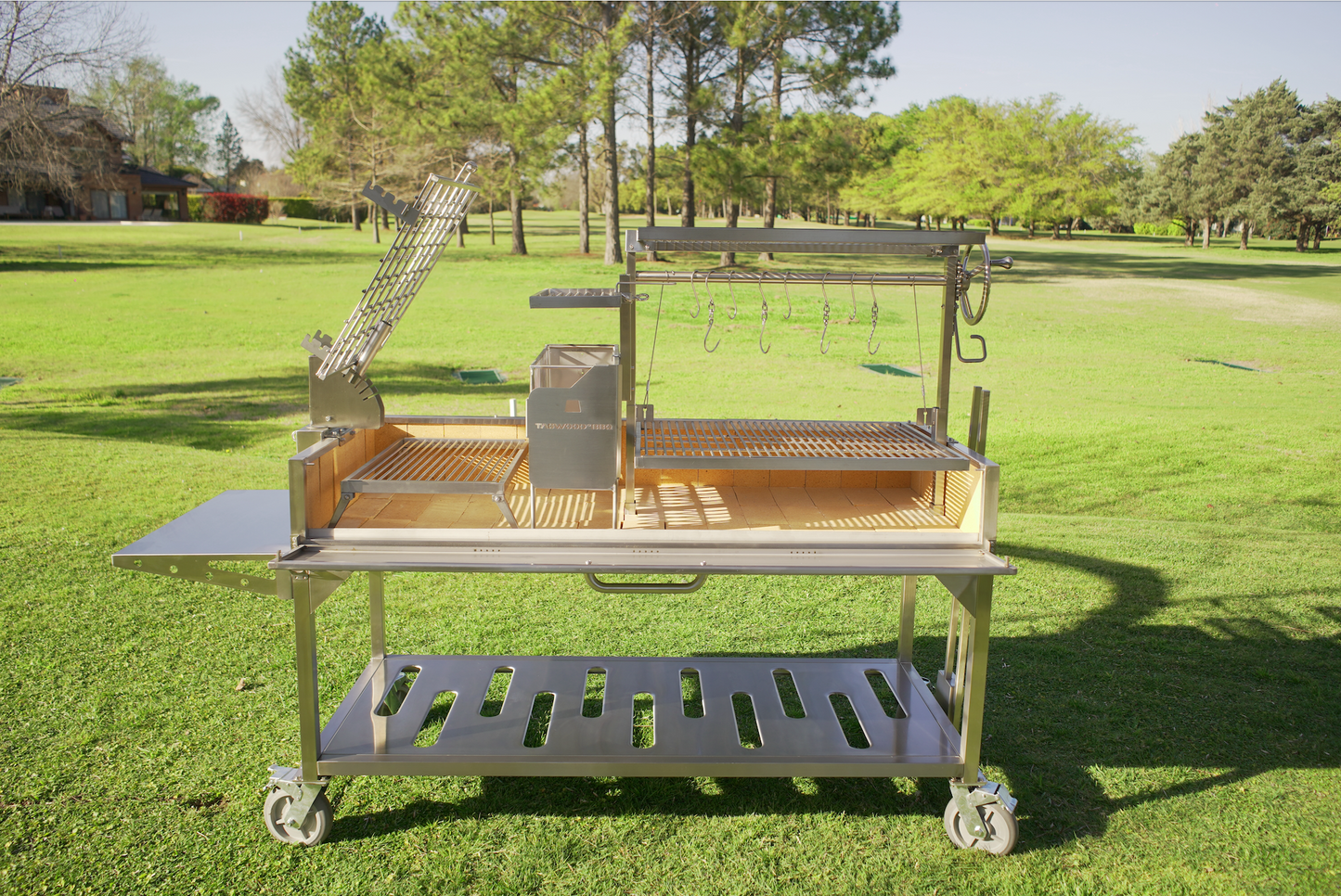 Tagwood BBQ Argentine Santa Maria Wood Fire & Charcoal Gaucho Grill | BBQ26SS --