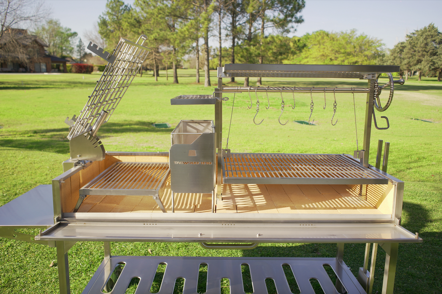 Tagwood BBQ Argentine Santa Maria Wood Fire & Charcoal Gaucho Grill | BBQ26SS --