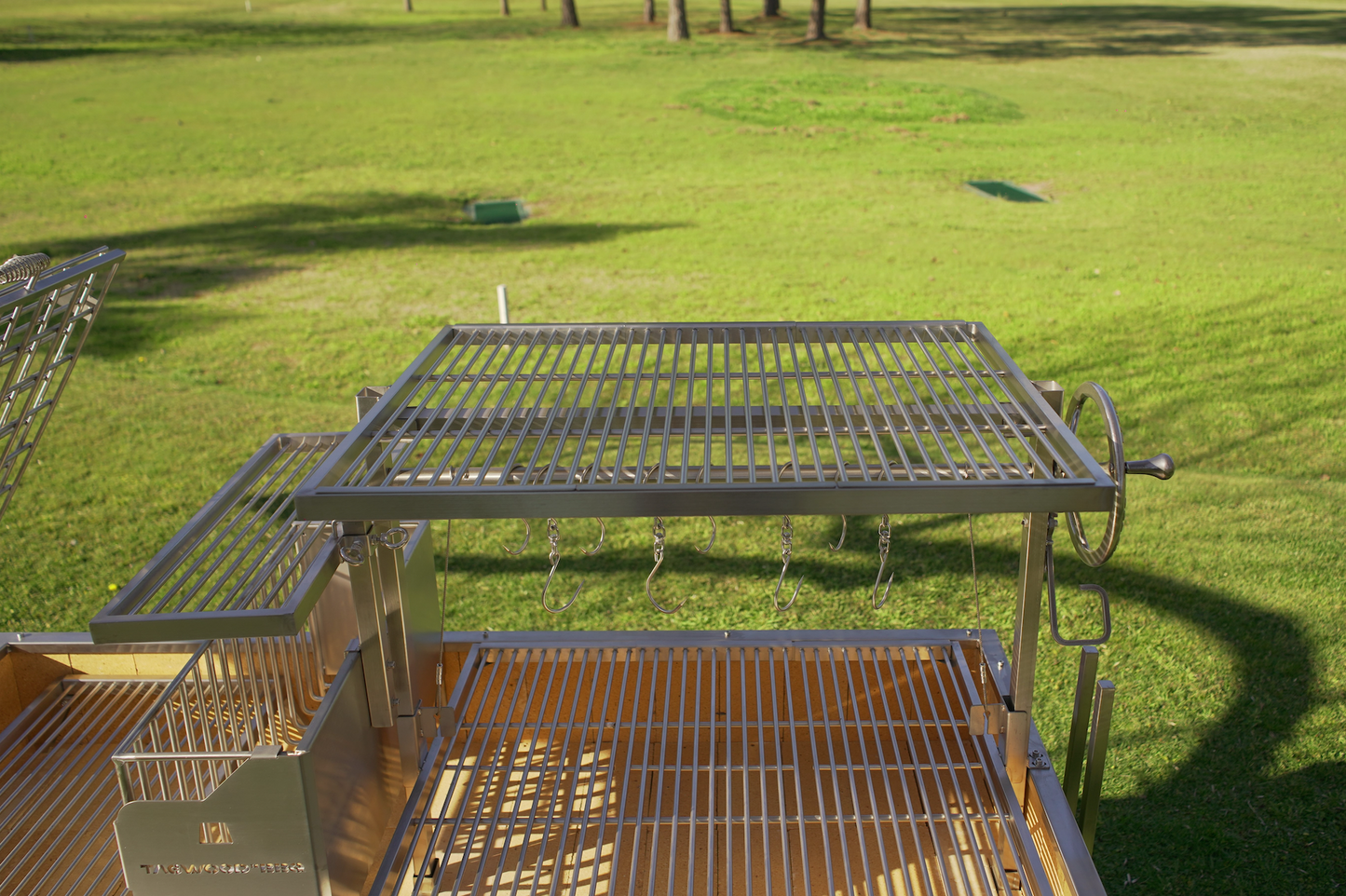 Tagwood BBQ Argentine Santa Maria Wood Fire & Charcoal Gaucho Grill | BBQ26SS --