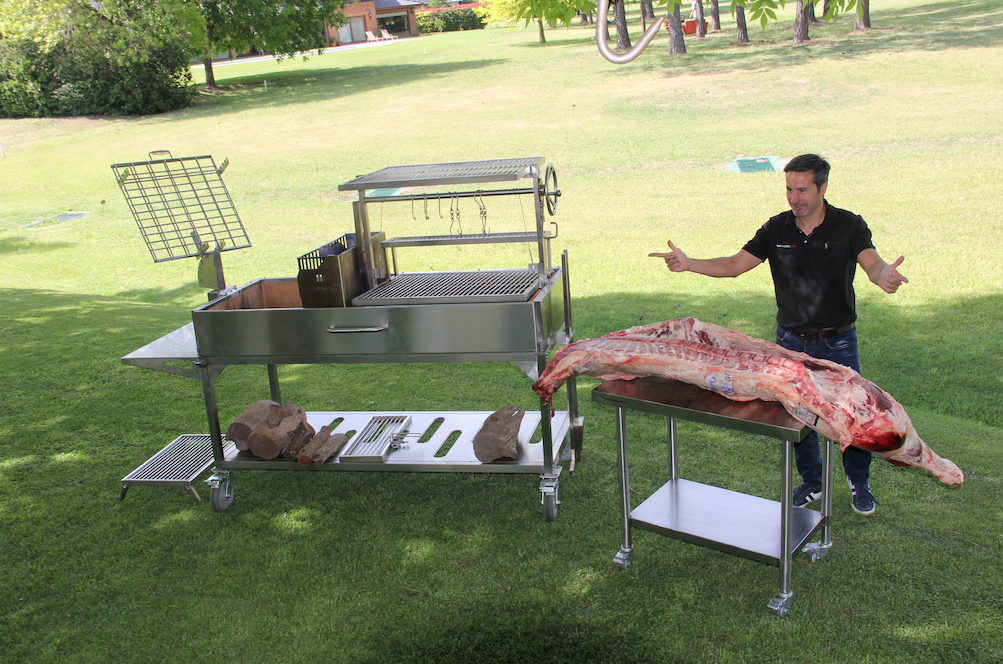 Tagwood BBQ Argentine Santa Maria Wood Fire & Charcoal Gaucho Grill | BBQ26SS --