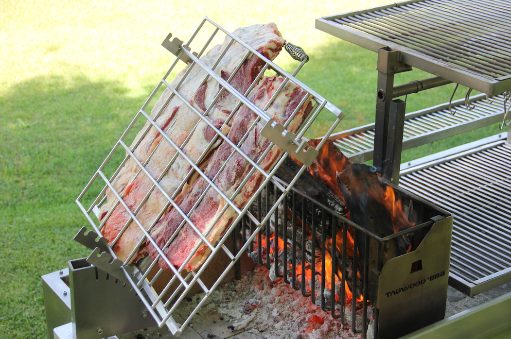 Tagwood BBQ Argentine Santa Maria Wood Fire & Charcoal Gaucho Grill | BBQ26SS --