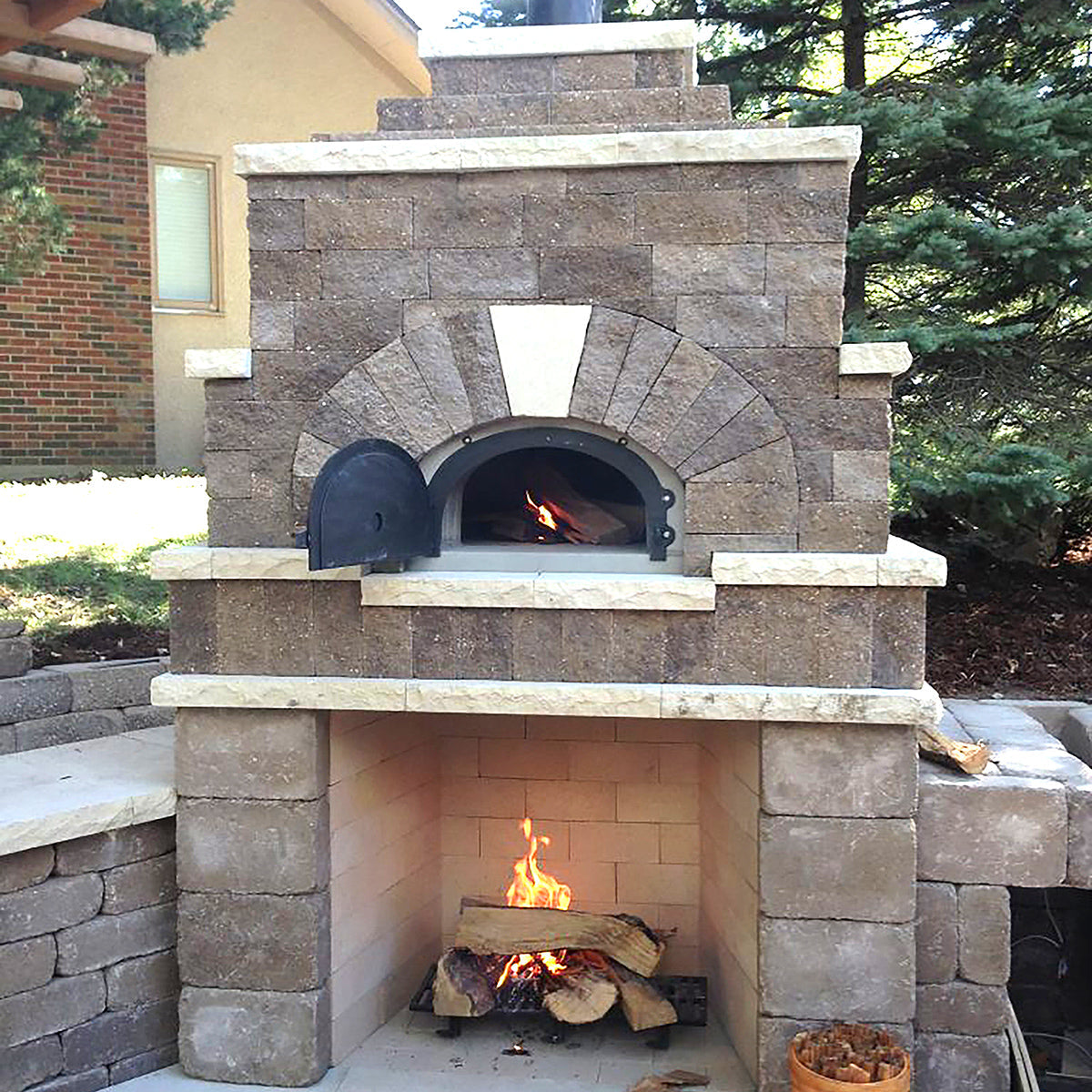 CBO 500 DIY Kit | Wood Fired Pizza Oven | Flexibility Meets Affordability | 27" x 22" Cooking Surface