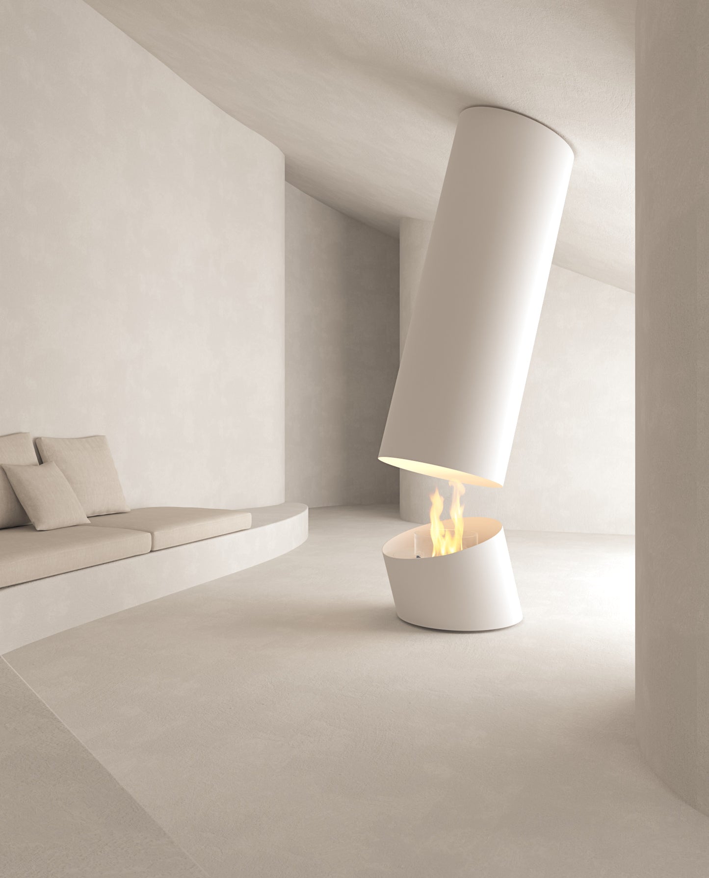Contour 13 Suspended Fireplace