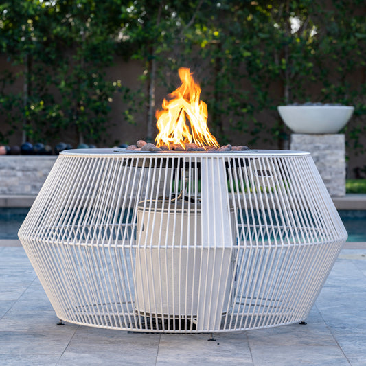Cesto Fire Pit - Black & White Collection