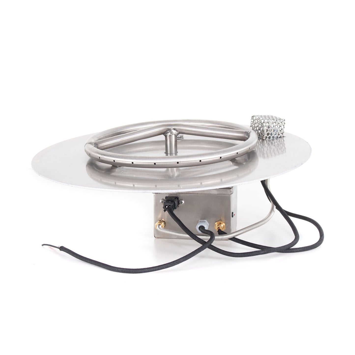 Round Flat Pan & Round SS Burner