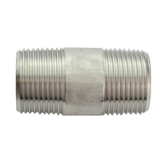 3/4" 3" Long Nipple - Stainless Steel Fitting
