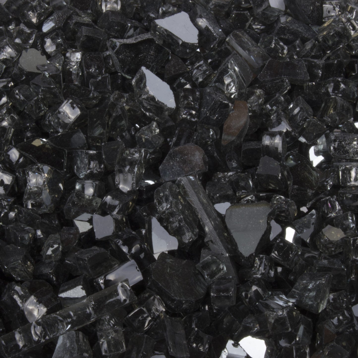 ¼"- ½" Black Reflective