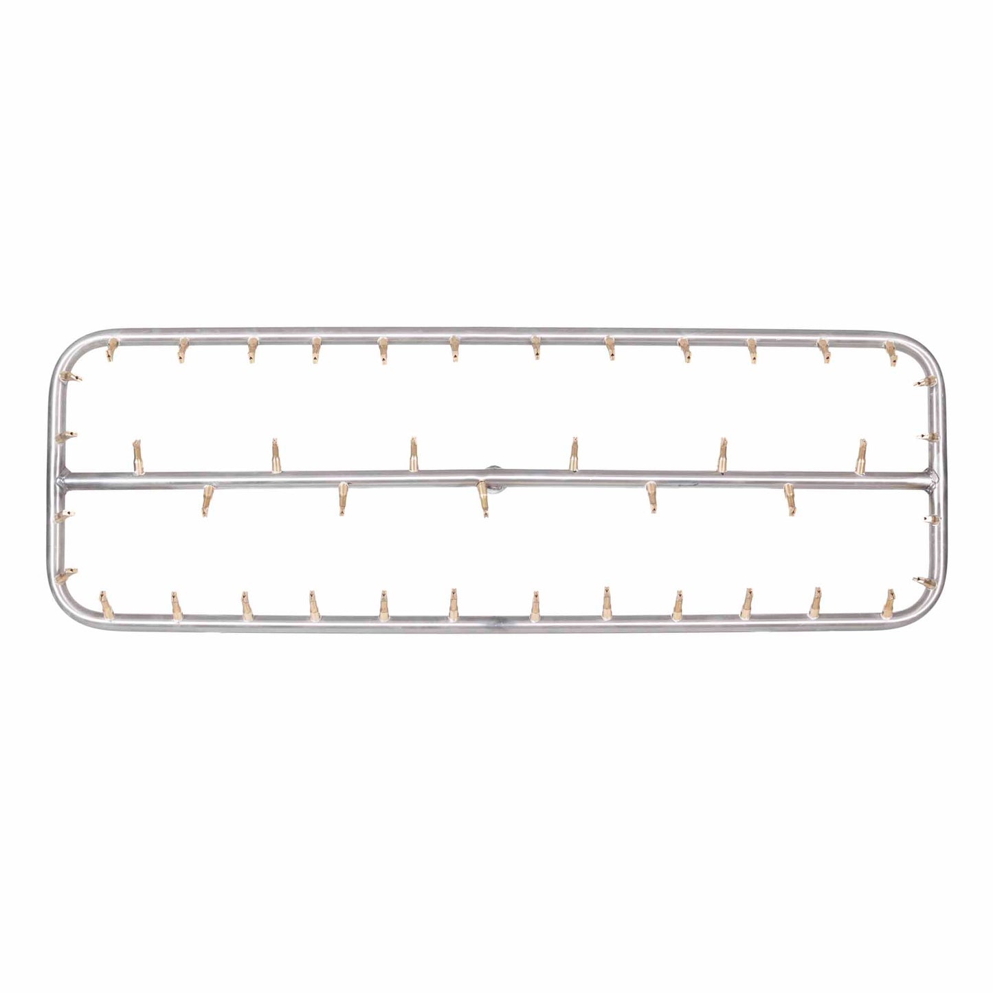 Rectangle Stainless Bullet Burner - 18" x 12"