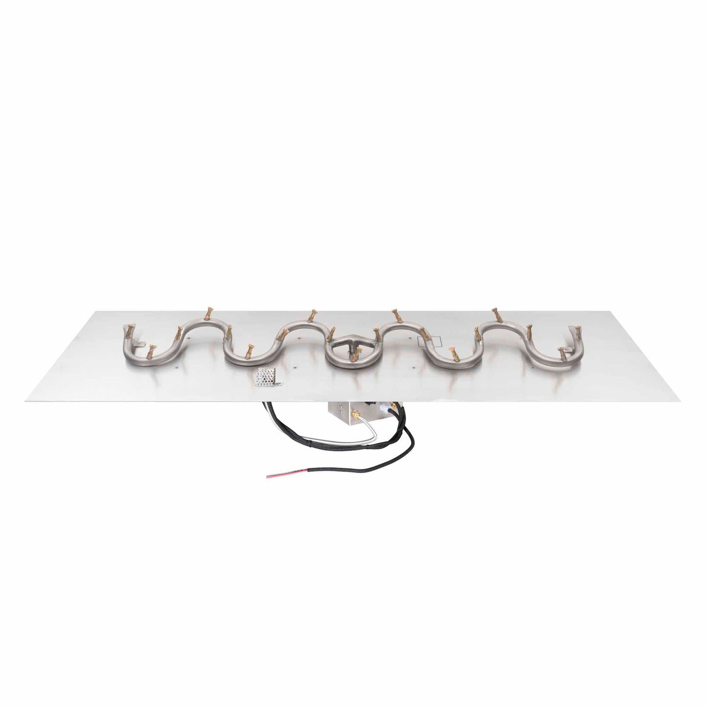 Rectangular Flat Pan & SS Switchback Bullet Burner