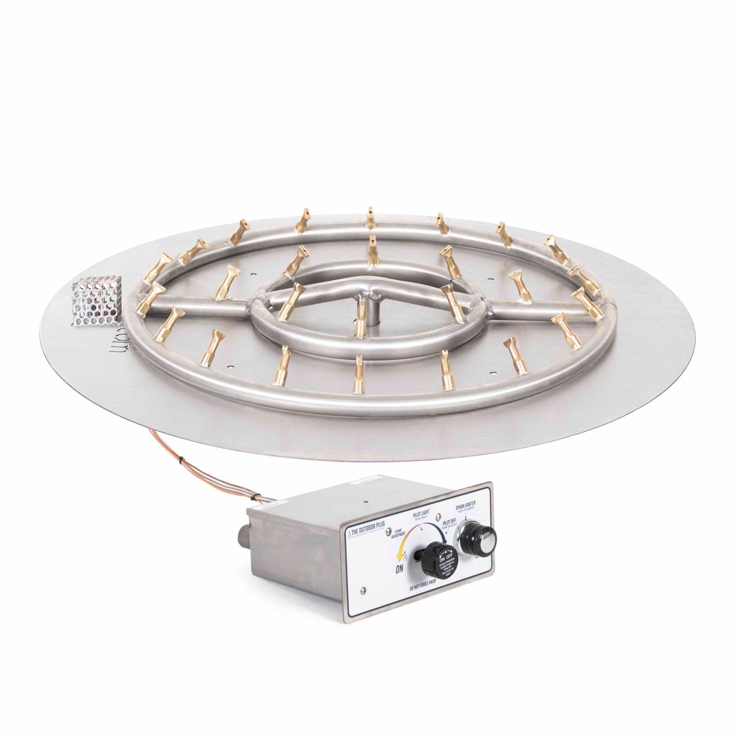 Round Flat Pan & SS Round Bullet Burner