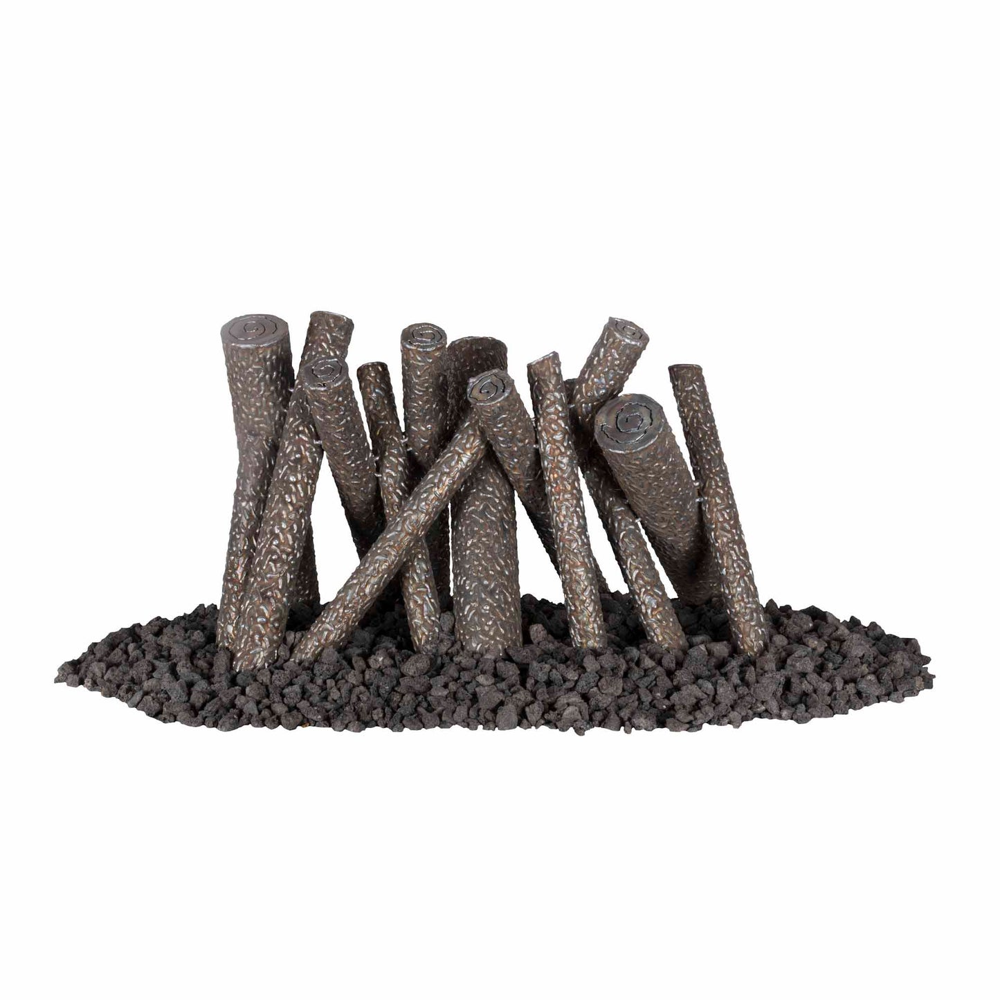 Steel Upright Logs - 24" x 10"