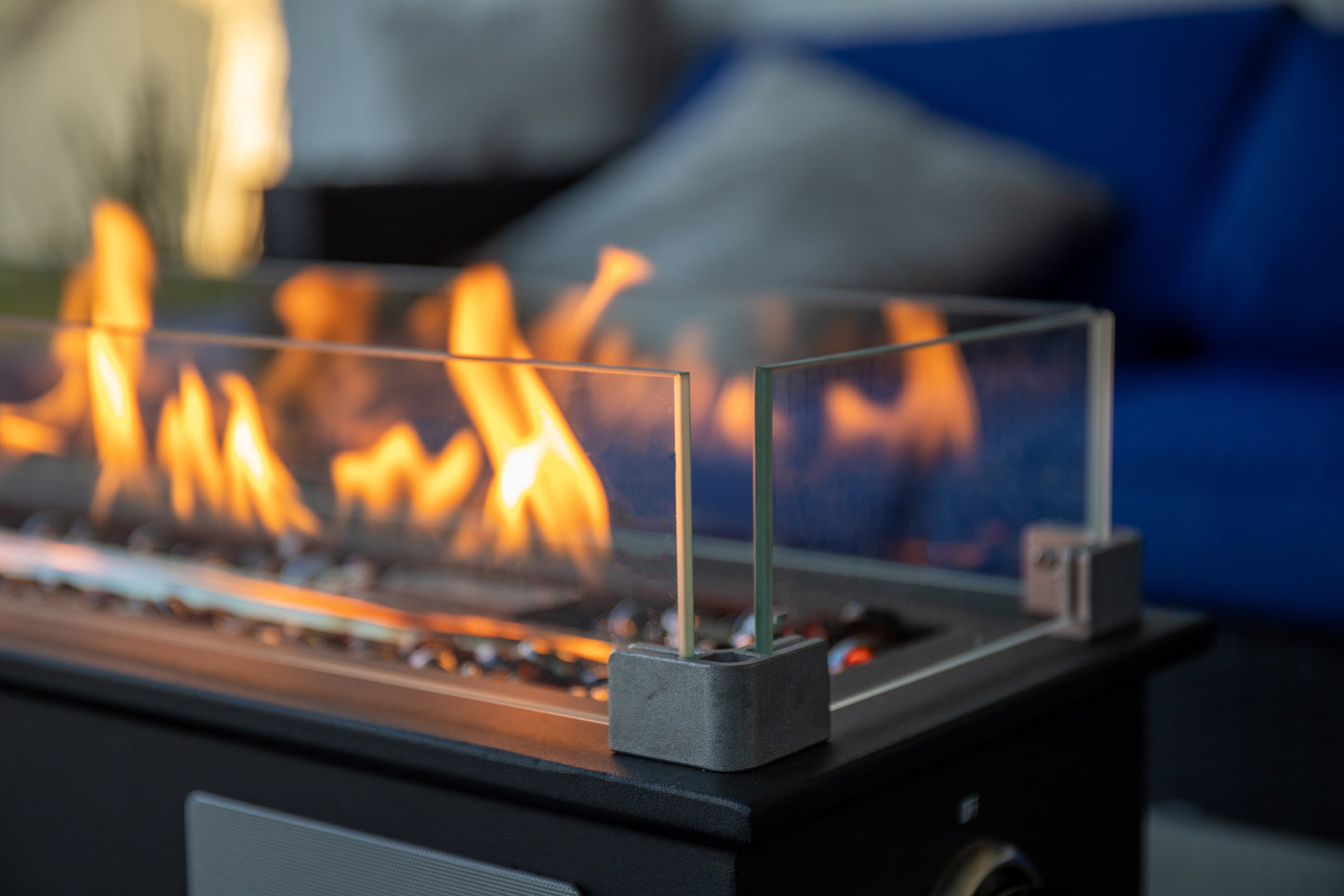 LOOM II Portable Fire Pit - Beat To Music Fire Technology