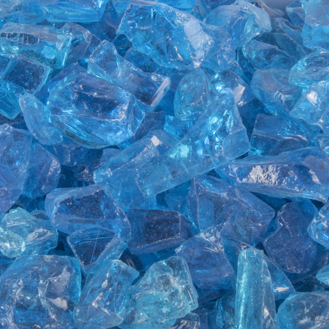 Turquoise Glass ¼"- ½"