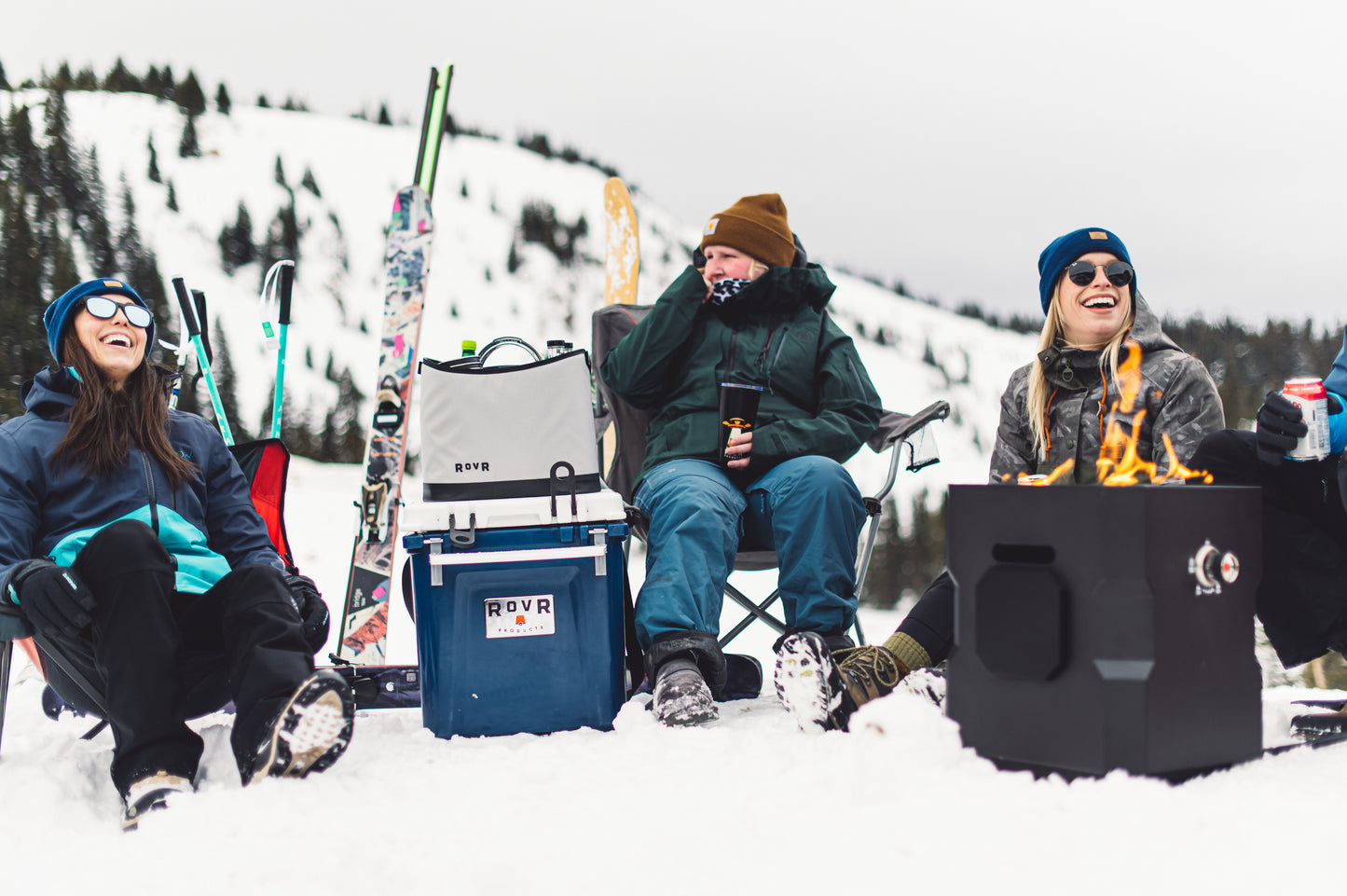 Tailgater II Portable Fire Pit - Beat To Music Fire Technology