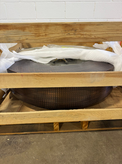 Hammered Copper Florence Ultra Luxury Fire Table