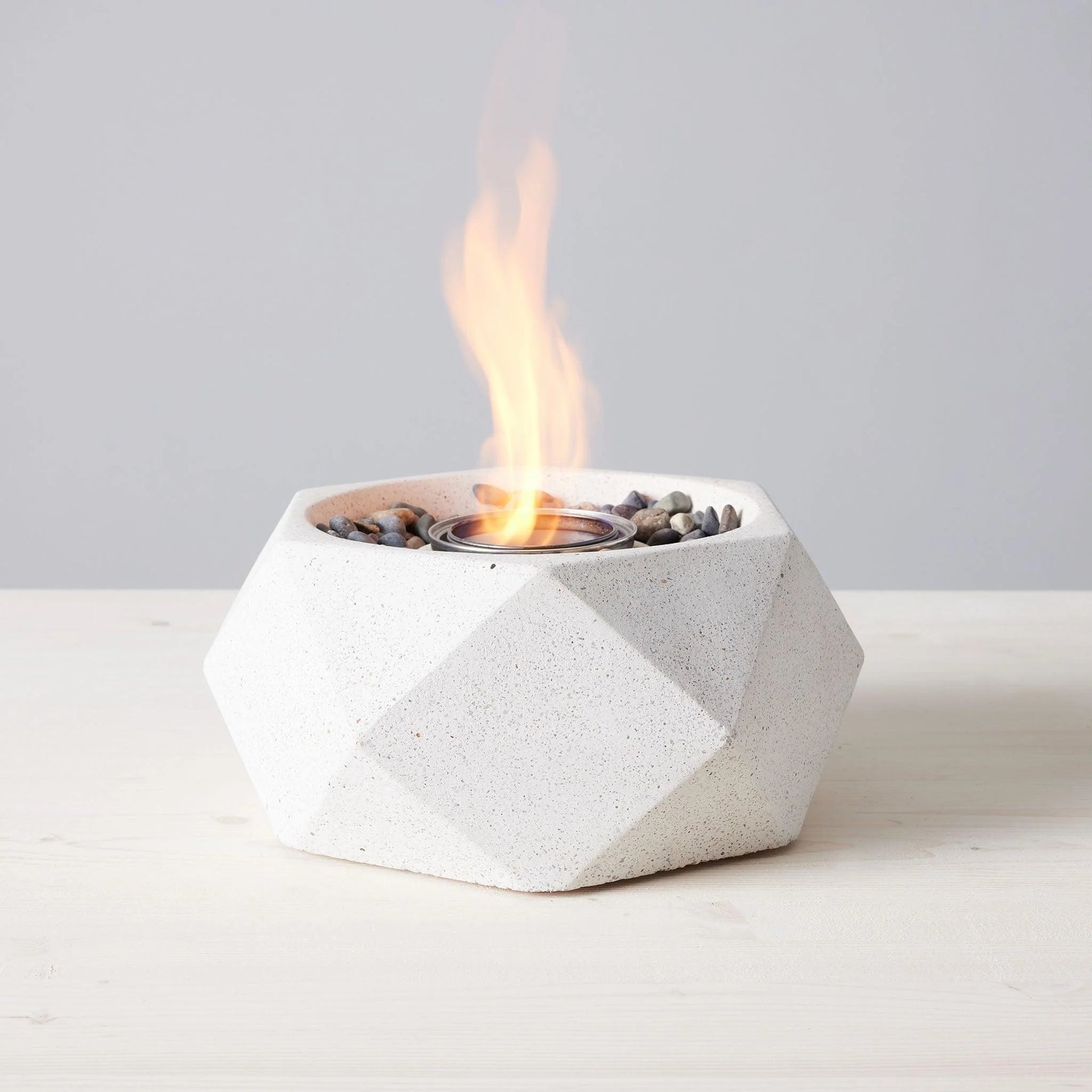 Geo Table Top Fire Bowl – Luxury Fire Canada