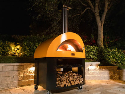 Moderno 5 Pizze Hybrid (Gas + Wood) Fired Pizza Oven