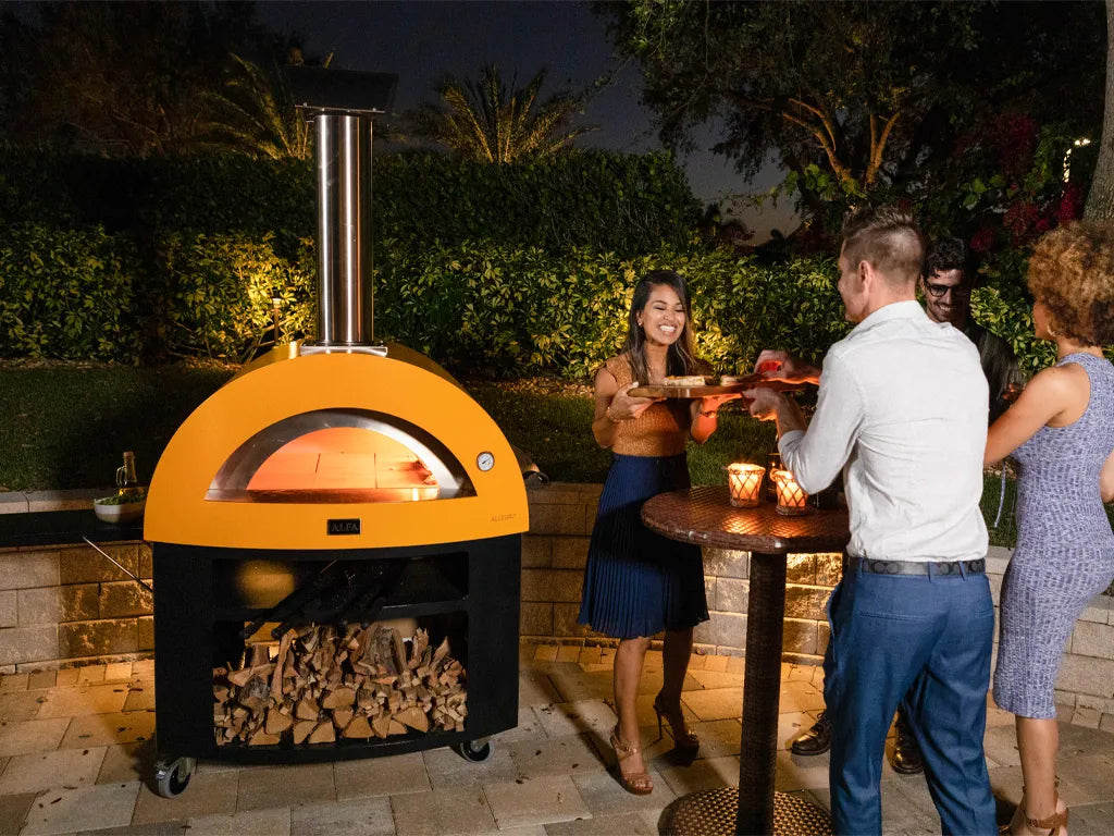 Moderno 5 Pizze Hybrid (Gas + Wood) Fired Pizza Oven